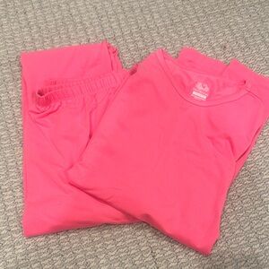 Fruit of the Loom Hot Pink Ski Layer Set